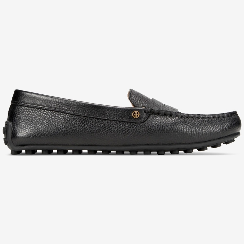 Giani Bernini Women's Carinna Memory Foam Slip on Drivers Black Leather - Picture 2 of 11